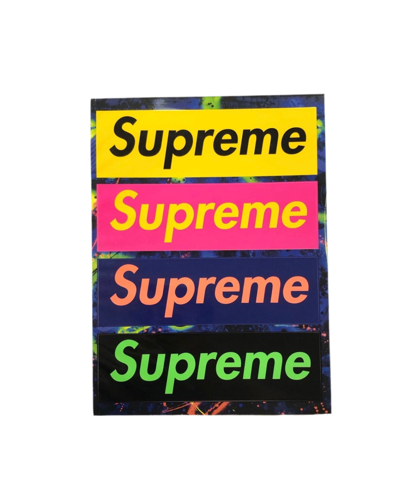 Supreme Volume 6 Sticker Sheet