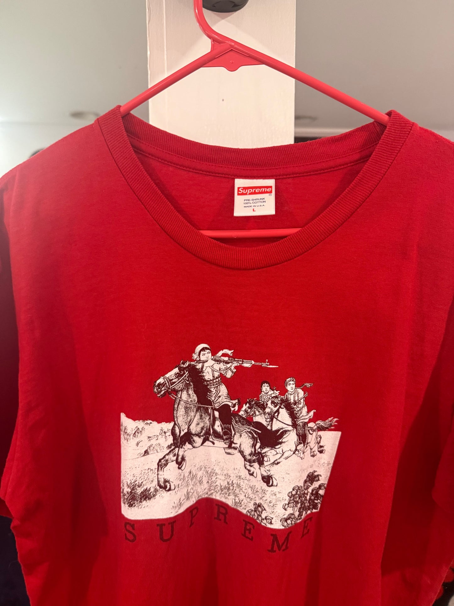 Supreme Riders T-Shirt (Worn Size Large)