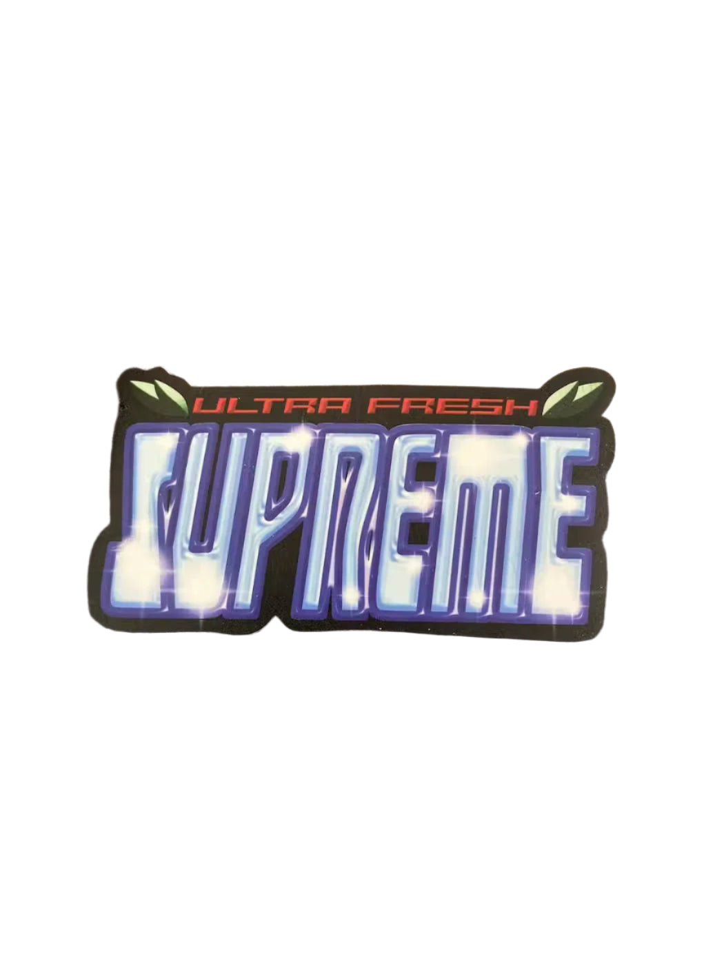 Supreme Ultra Fresh Sticker Black FW20
