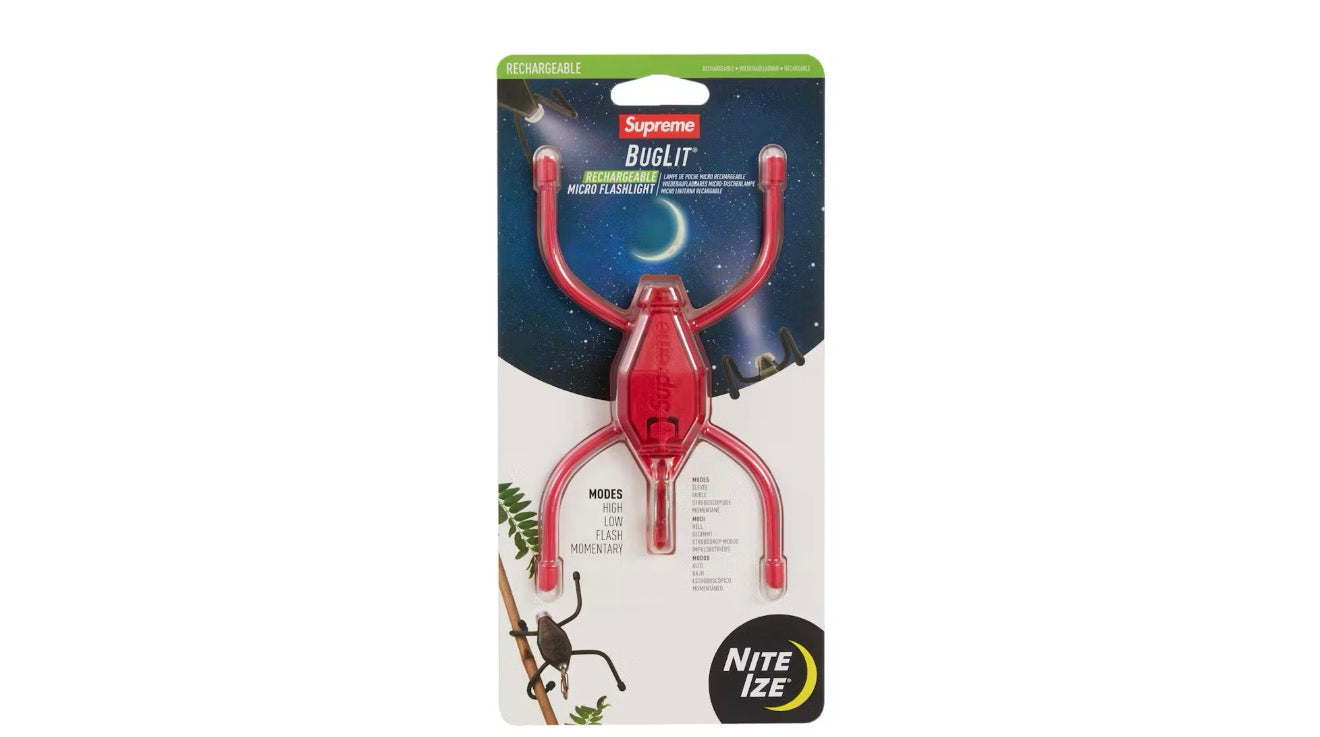 Supreme Nite Ize Buglit Red