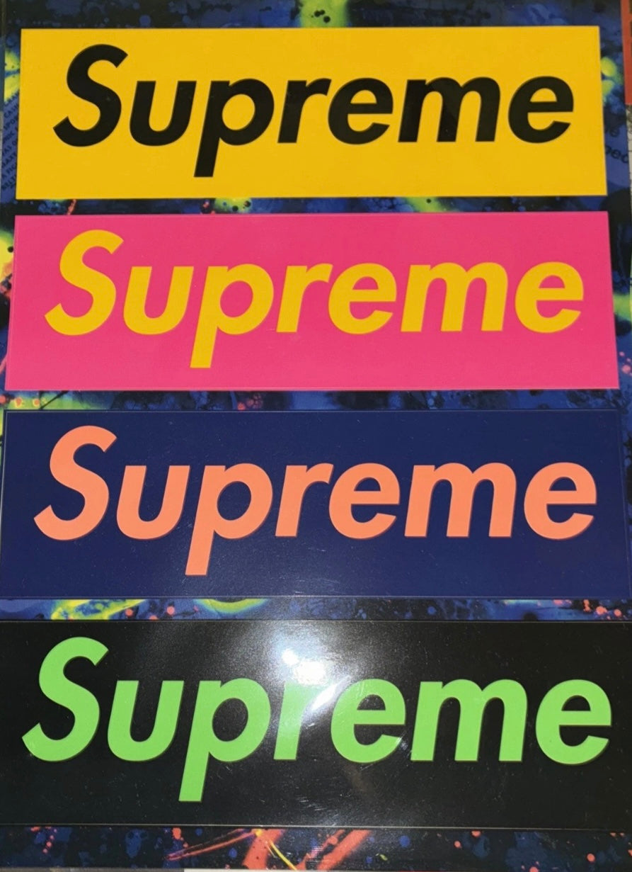 Supreme Volume 6 Sticker Sheet