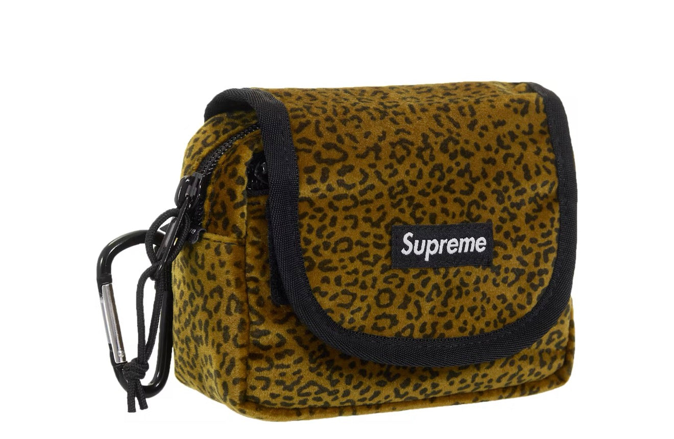 Supreme Velvet Mini Pouch
Tan Leopard