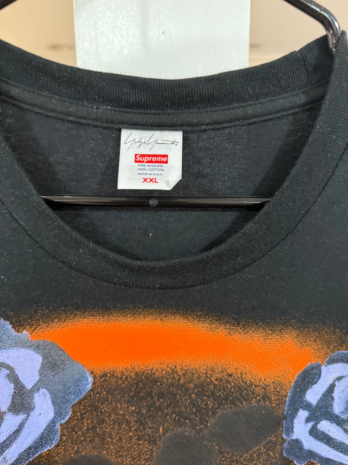 Supreme Yohji Yamamoto Pumpkin T-Shirt (Pre owned Size XXL)