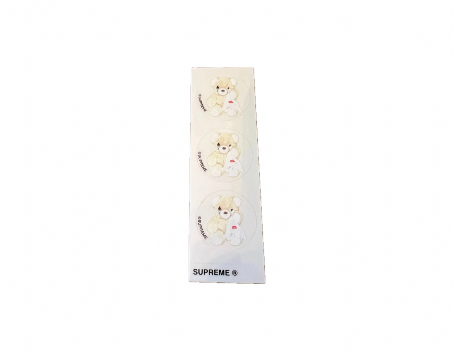 Supreme Bear Mini Stickers SS25