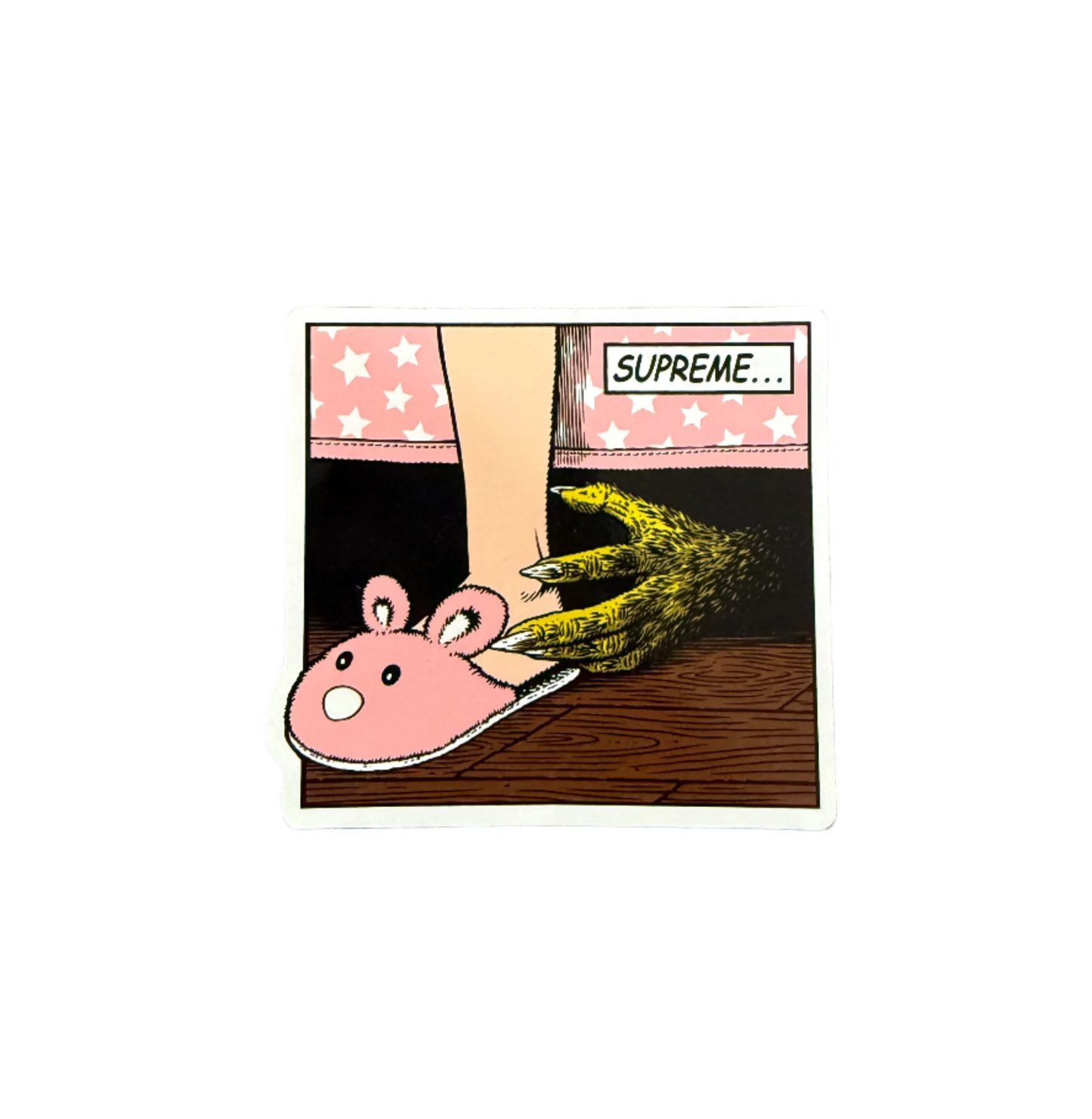 Supreme Under Bed Sticker FW21