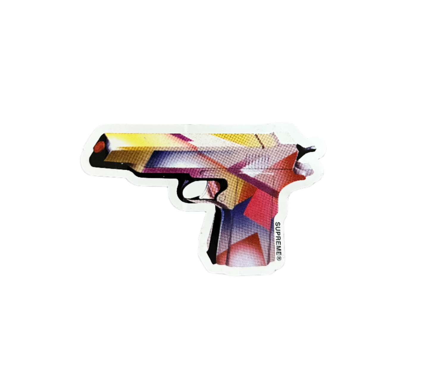 Supreme Mendini Gun Sticker SS16