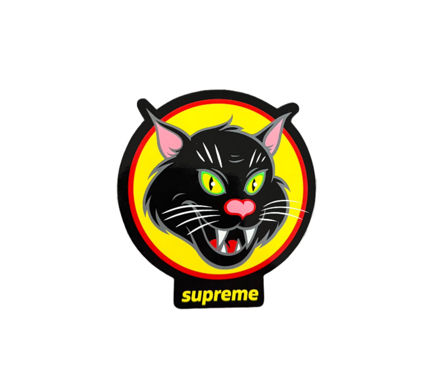 Supreme Black Cat Sticker SS20