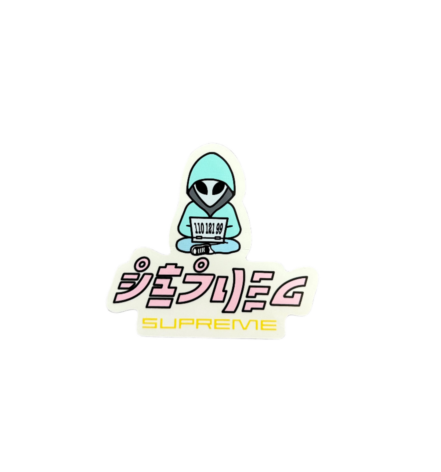 Supreme Alien Sticker SS22