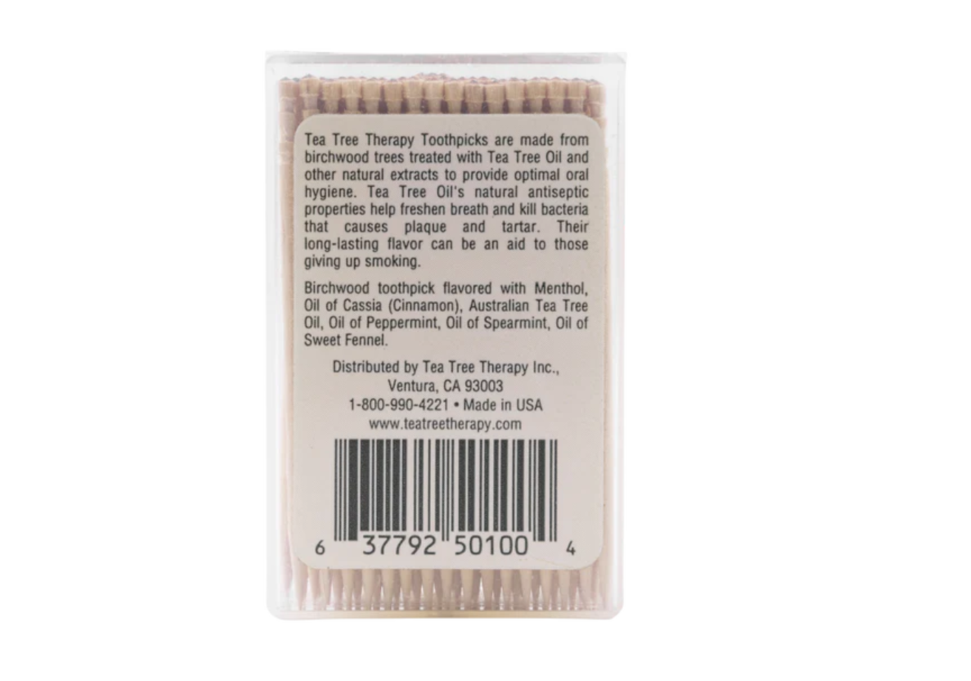 Supreme Tea Tree Oil Toothpicks (From 2014)