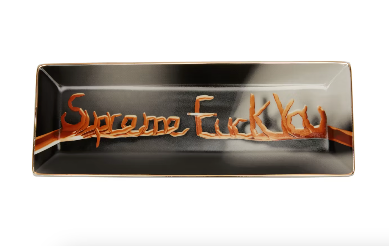Supreme Fuck You Tray Black