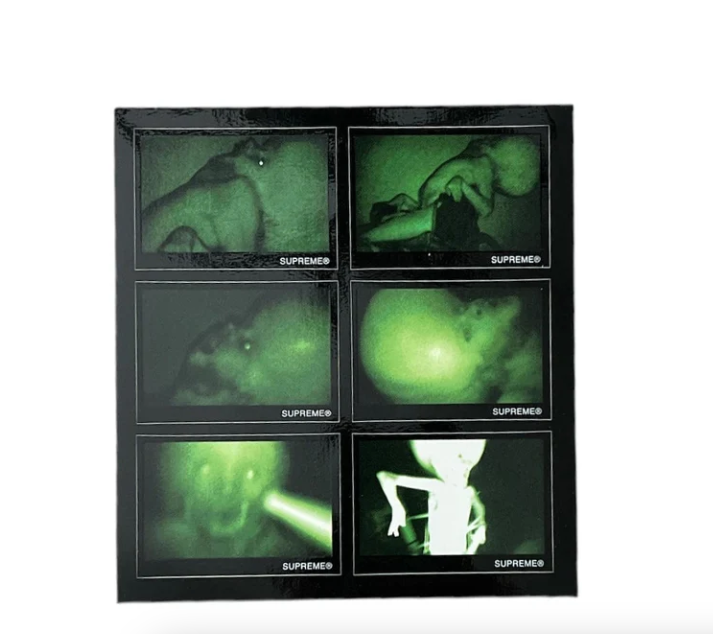 Supreme Alien Chris Cunningham Sticker FW18