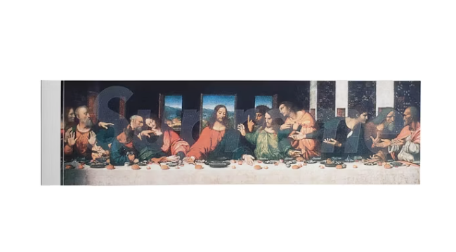 Supreme Last Supper Box Logo Sticker 2002