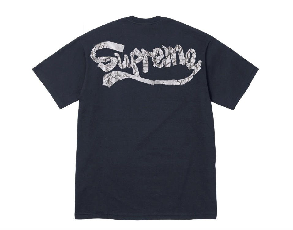 Supreme Tape T-shirt Navy (Size Medium New)