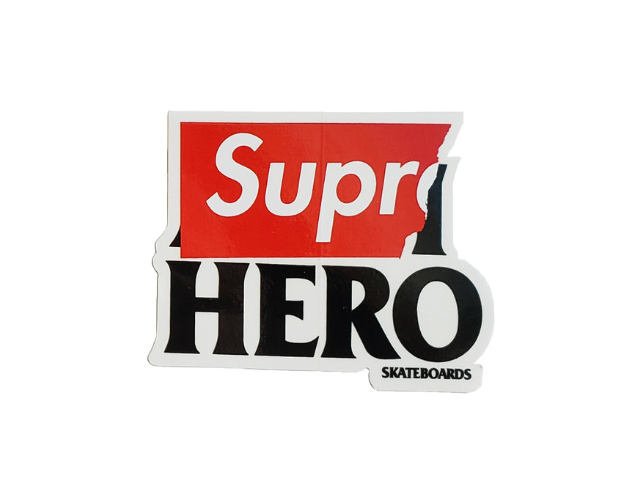 Supreme Anti Hero Supr Small Sticker FW14