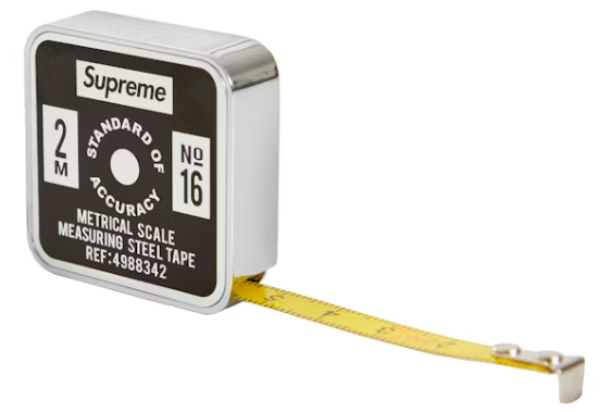 Supreme Penco Tape Measure (Metric) Black