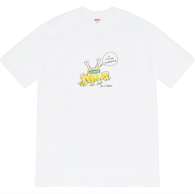 Supreme Daniel Johnston Frog T-Shirt (Size Small Used)