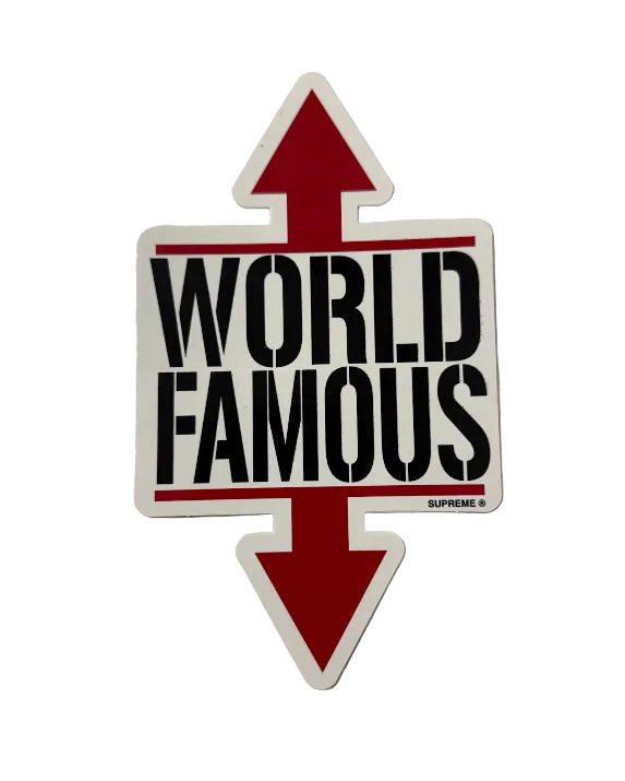 Supreme World Famous SS26
