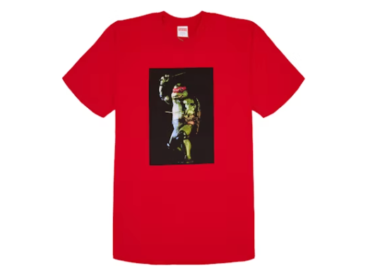 Supreme Raphael Tee Red - Used large