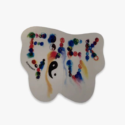 Supreme Ying Yang Sticker FW23