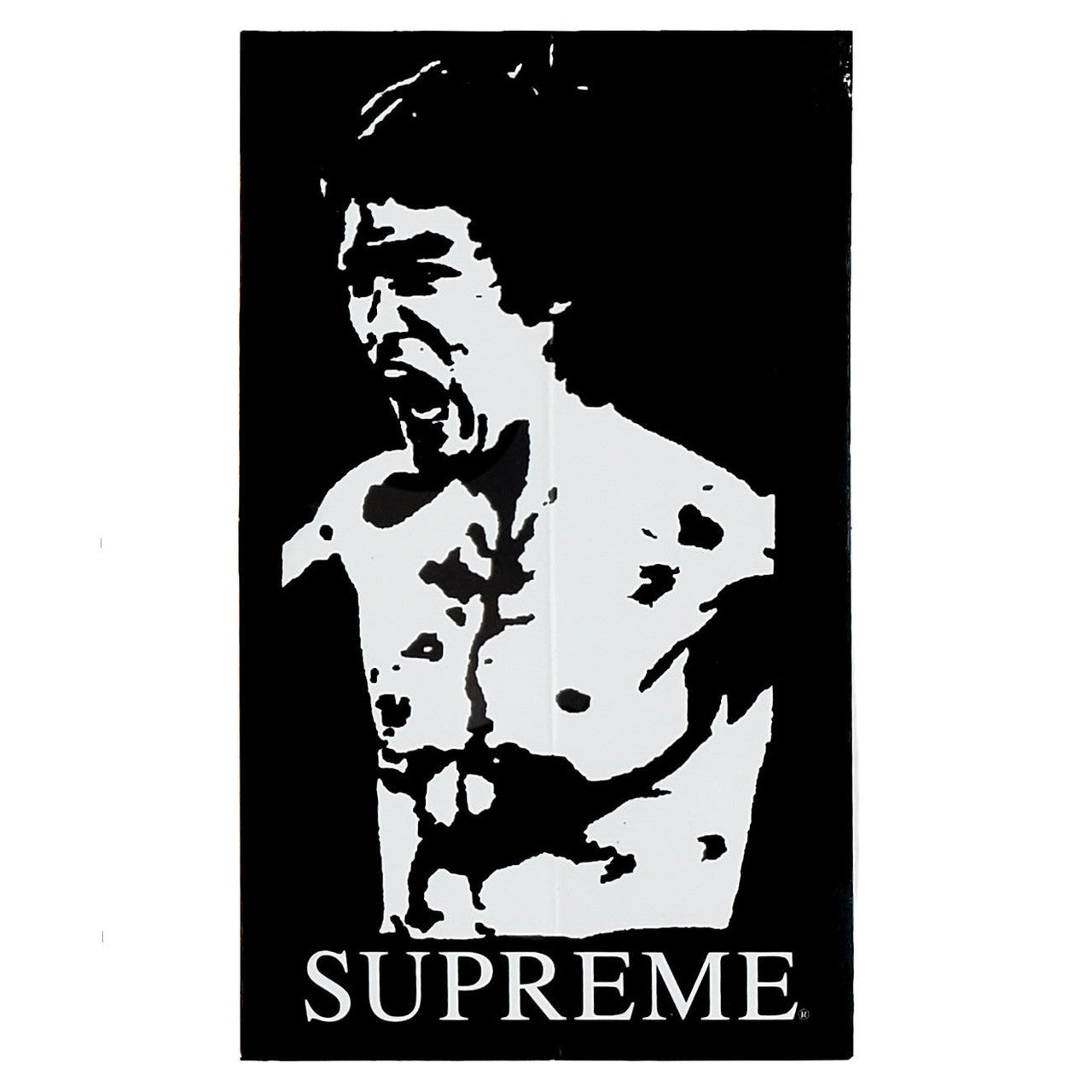Supreme Bruce Lee Portrait Sticker FW13