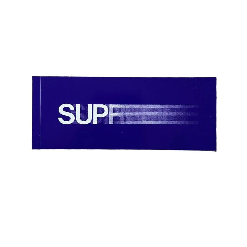 Supreme Motion Logo Sticker IIII Purple SS20