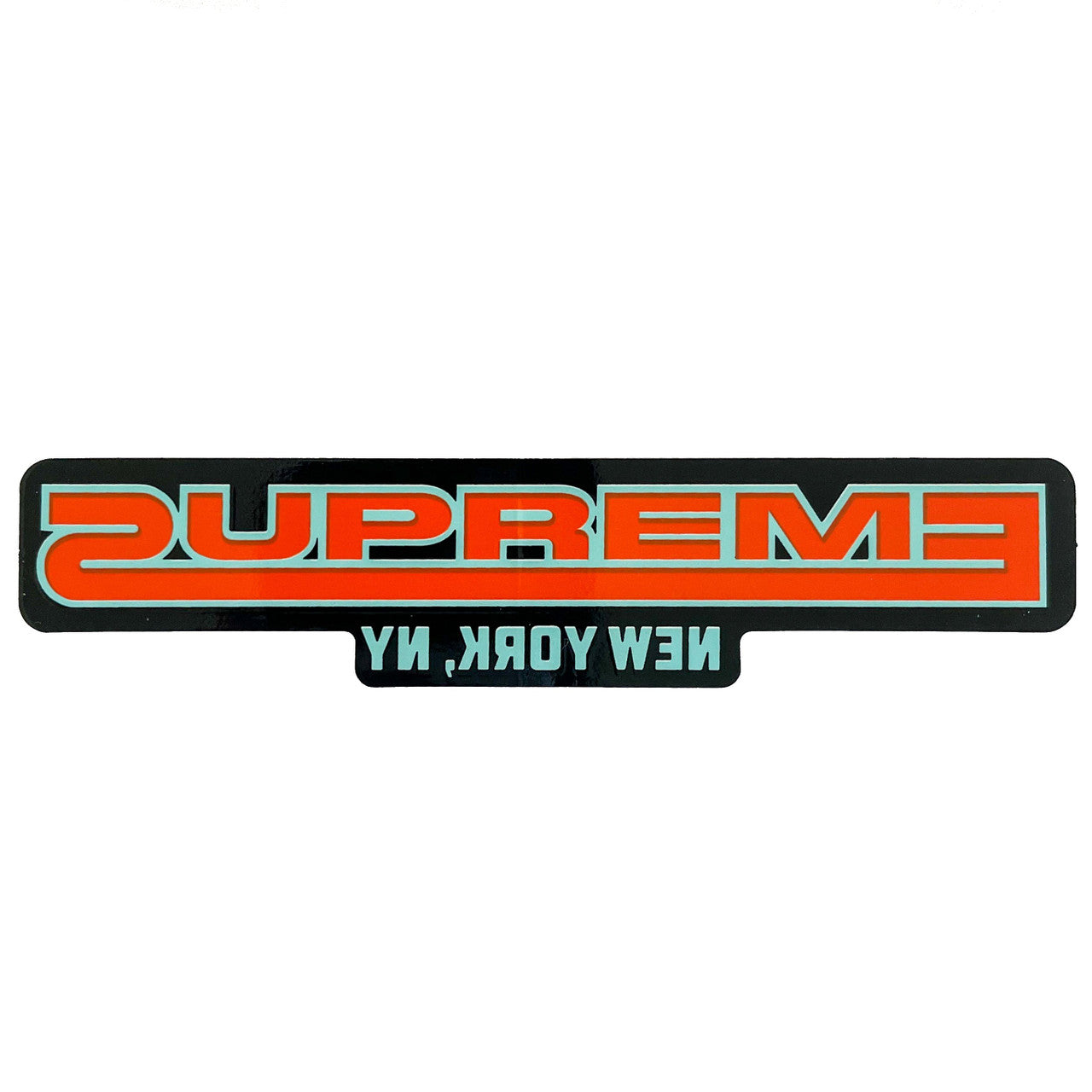 Supreme Connected Black Sticker FW21