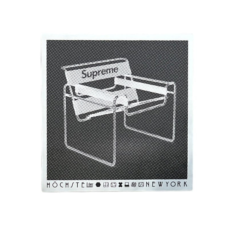 Supreme Chair Sticker SS18