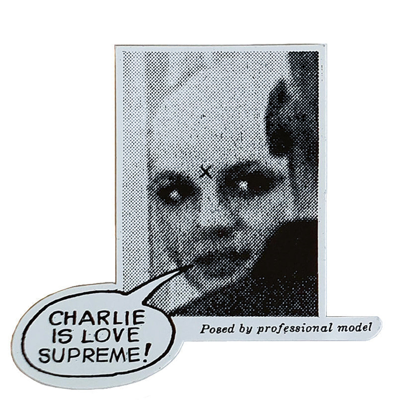 Supreme Brittany Spears Charlie Sticker White SS11