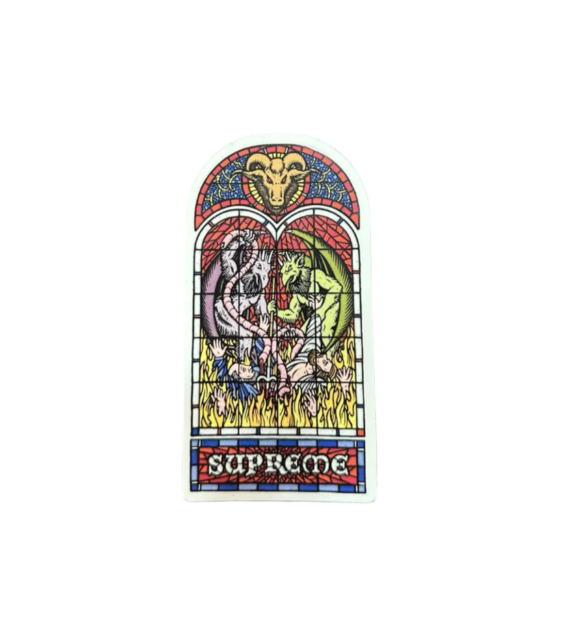 Supreme Worship Sticker FW23