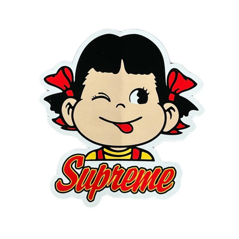 Supreme Candy Girl Sticker Red SS15