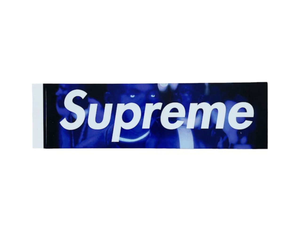 Supreme America Eats Its Young Nas & DMX Belly Box Logo Sticker