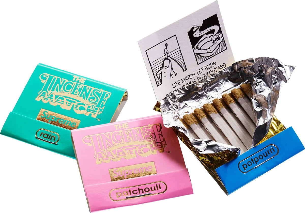 Supreme Incense Match - Pack of 3