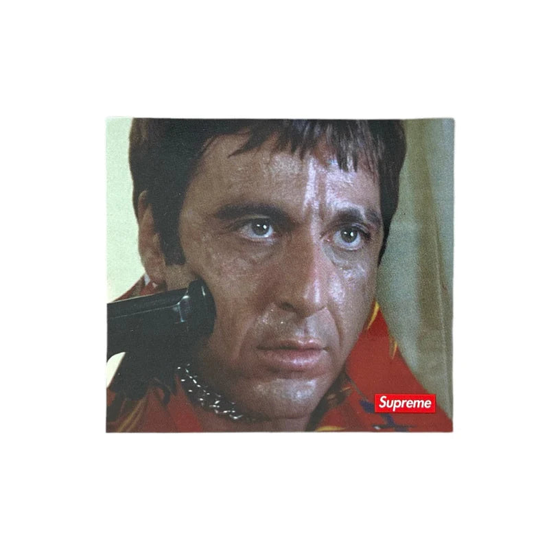 Supreme Scarface Shower Sticker FW17
