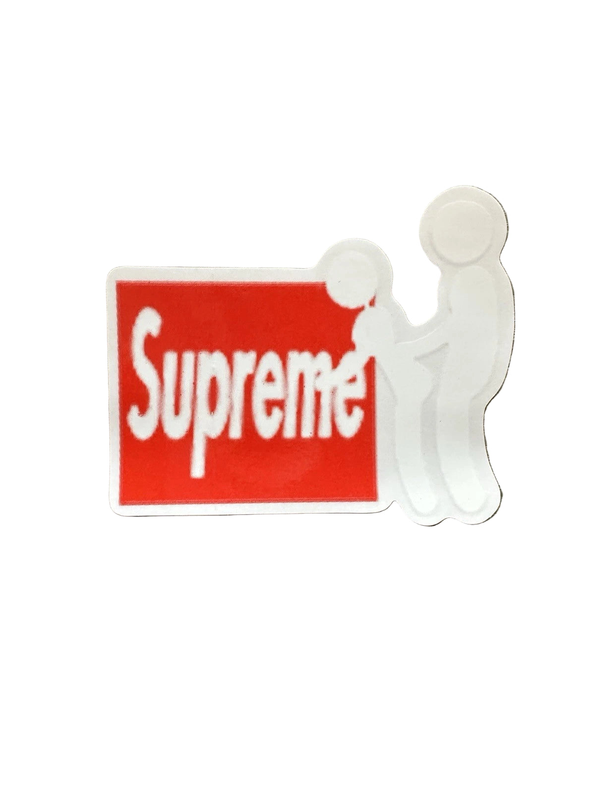 Supreme Stick White Sticker FW25