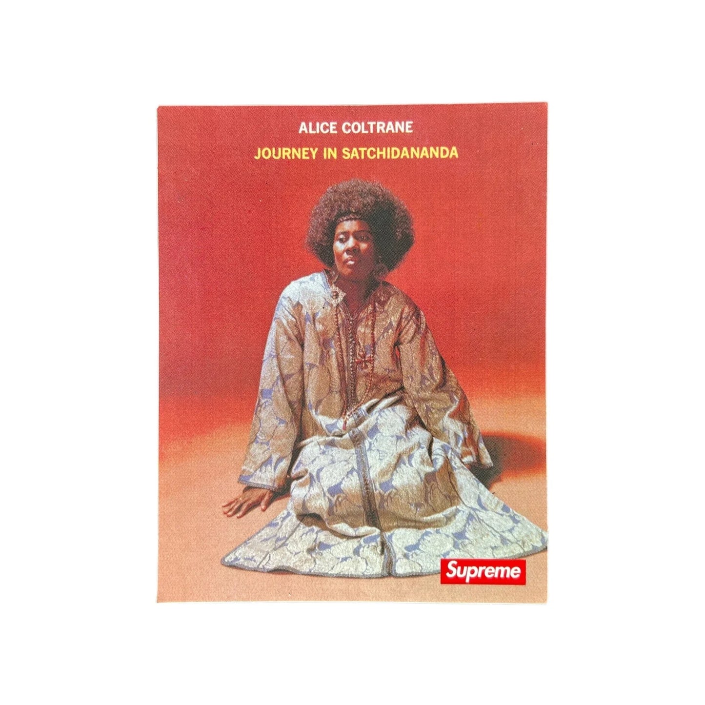 Supreme Alice Coltrane Sticker SS24