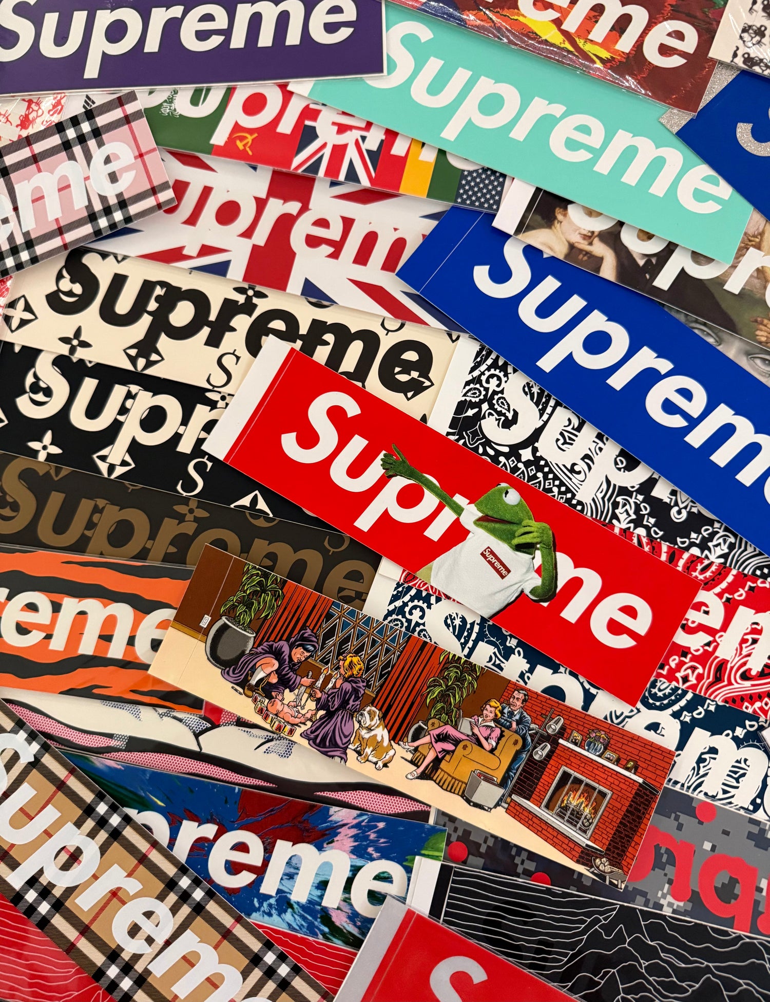 Box Logo Stickers