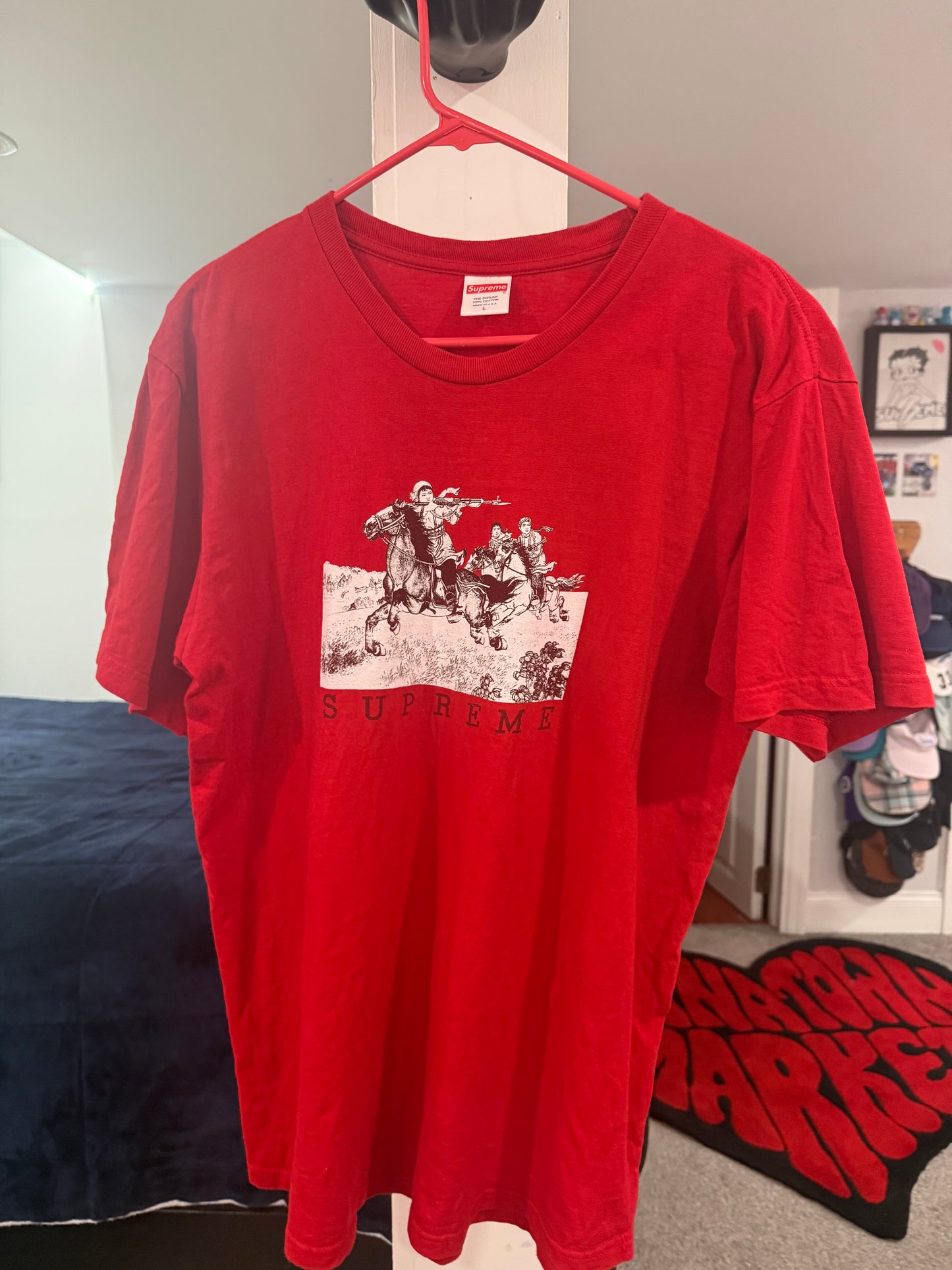 Supreme Riders T-Shirt (Worn Size Large)