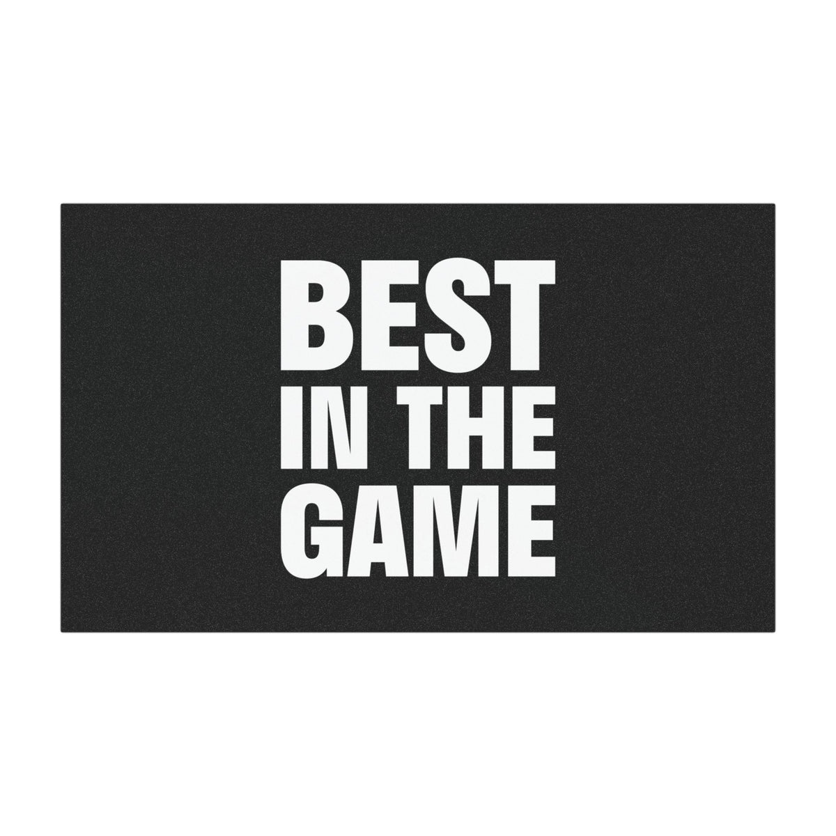 Best In The Game Black Car Magnet