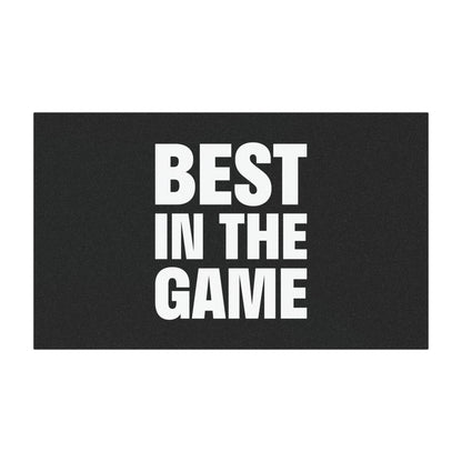 Best In The Game Black Car Magnet