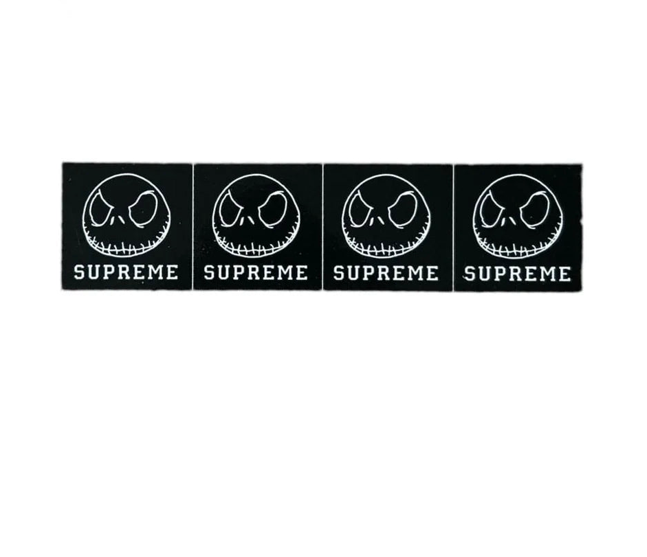 Supreme Jack Skellington Mini Stickers FW23