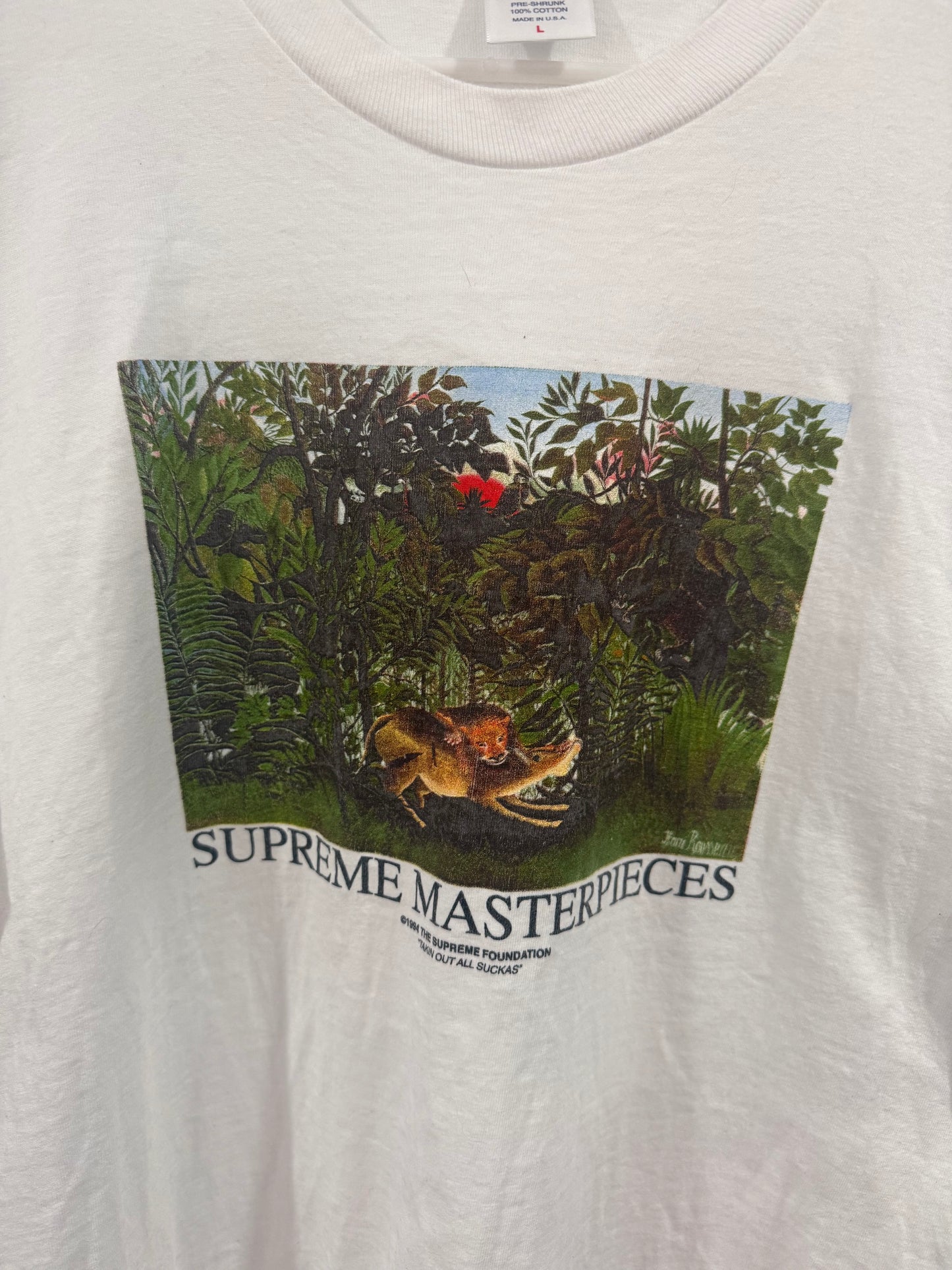 Supreme Masterpieces T-Shirt (Worn Size Large)