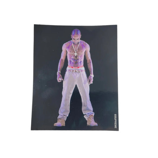 Supreme Tupac Hologram Sticker SS20