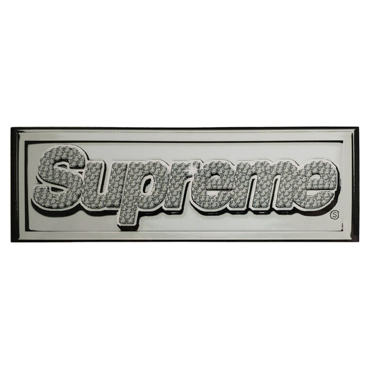 Supreme Silver Box Logo Sticker 1999