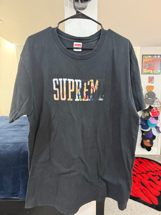 Supreme Tera Patrick Black T-Shirt (Size Large Worn)