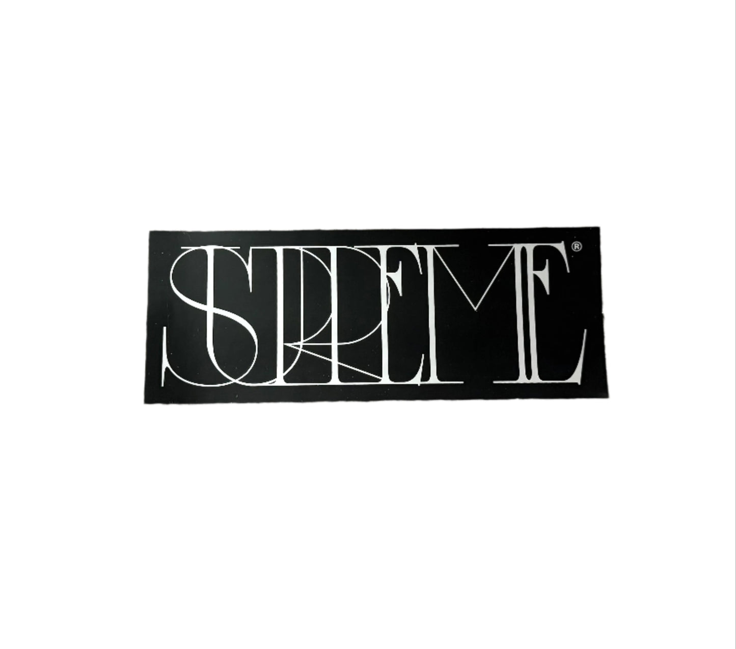 Supreme Trademark Sticker FW22