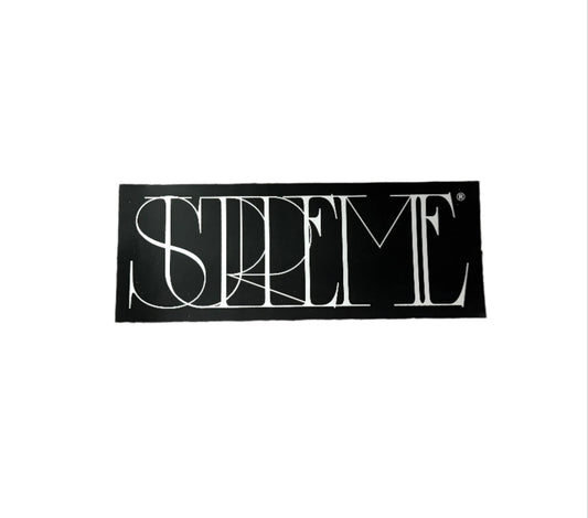 Supreme Trademark Sticker FW22