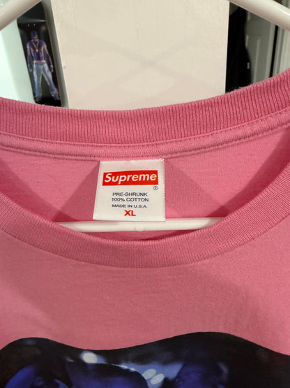 Supreme Belly Pink T-Shirt (Worn Size XL)