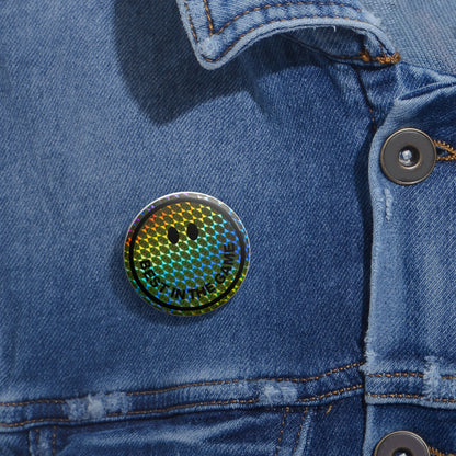 Best In The Game Smiley Pin Button