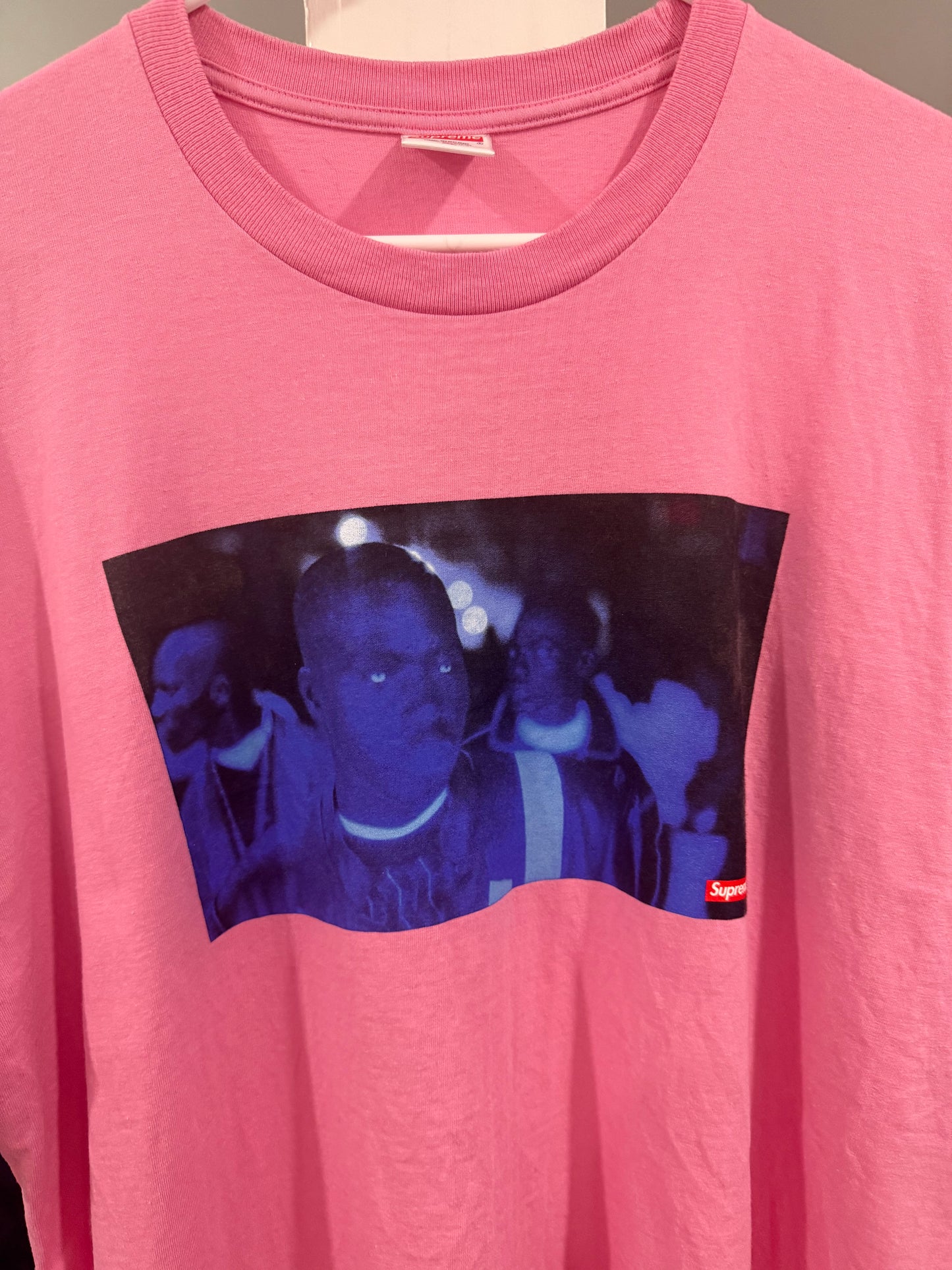 Supreme Belly Pink T-Shirt (Worn Size XL)