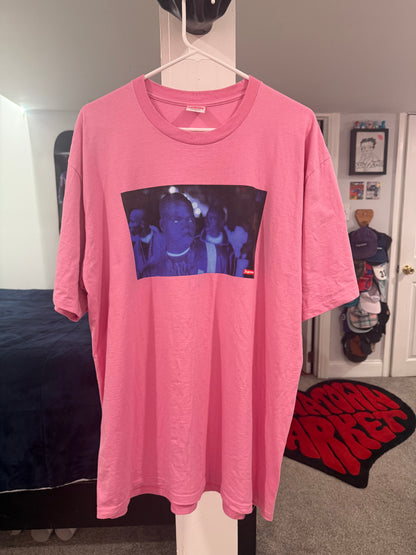 Supreme Belly Pink T-Shirt (Worn Size XL)